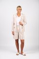 VASSALLI 3/4 SLEEVE OPEN BLAZER
