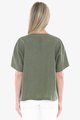 JUMP 2 POCKET LINEN TOP