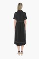 JUMP CONTRAST STITCH DRESS