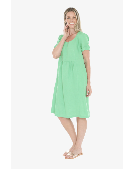 JUMP GATHER WAIST DRESS