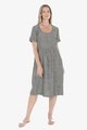JUMP GATHER WAIST DRESS