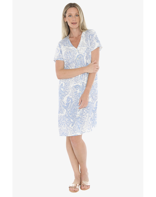 JUMP MYKONOS BUTTON DRESS