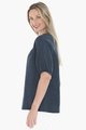 JUMP GATHER VNECK TOP