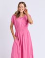 ELM NELLE MIDI DRESS 