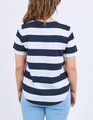 ELM SPRITZ STRIPE S/S TEE