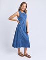 FOXWOOD SOLENE DENIM DRESS