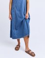 FOXWOOD SOLENE DENIM DRESS