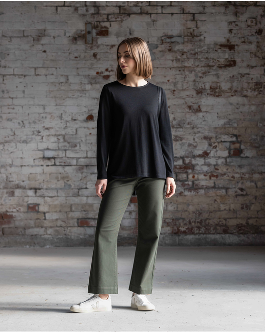 VASSALLI MERINO IVEY MERINO TOP