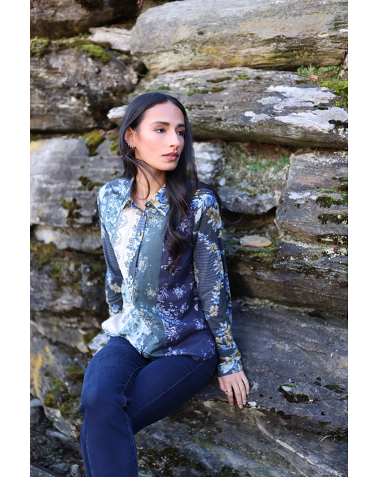 DESIGN NATION ROSEWOOD SHIRT