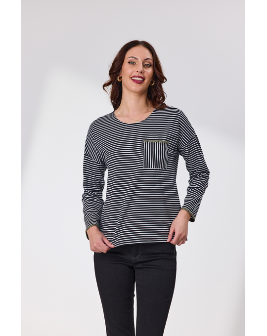 NEWPORT DARBY STRIPE TEE