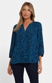 NYDJ PINTUCK BLOUSE