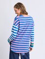 ELM TAFFY STRIPE L/S TEE