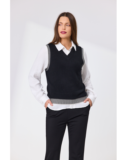 NEWPORT SALEM MERINO VEST