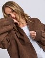 FOXWOOD EVIE SUEDE BOMBER