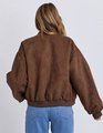 FOXWOOD EVIE SUEDE BOMBER
