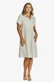 JUMP MINI CHECK COLLAR DRESS