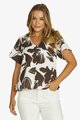 JUMP LUSH MONO FLUTTER TOP