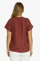JUMP SHIRRED NECK TOP