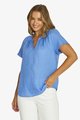 JUMP SHIRRED NECK TOP