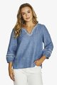 JUMP CONTRAST EYELET TOP
