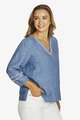 JUMP CONTRAST EYELET TOP