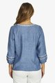 JUMP CONTRAST EYELET TOP