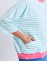 ELM MAZIE STRIPE RINGER SWEAT