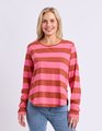 ELM SPRITZ STRIPE L/S TEE