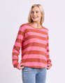 ELM SPRITZ STRIPE L/S TEE