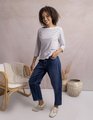 ELM ELIZA BOAT NECK TEE