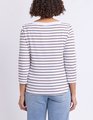 ELM ELIZA BOAT NECK TEE