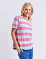 ELM SPRITZ STRIPE S/S TEE