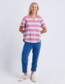 ELM SPRITZ STRIPE S/S TEE