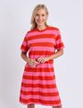 ELM SPRITZ STRIPE DRESS