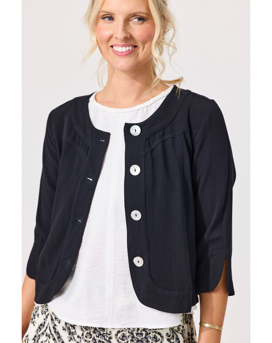 LEMON TREE AMALFI LINEN JACKET