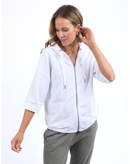 ELM BEACHY ZIP HOODY