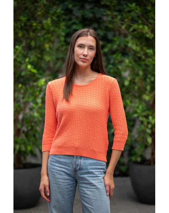 COUNTRY LAINE COTTON COIL SWEATER