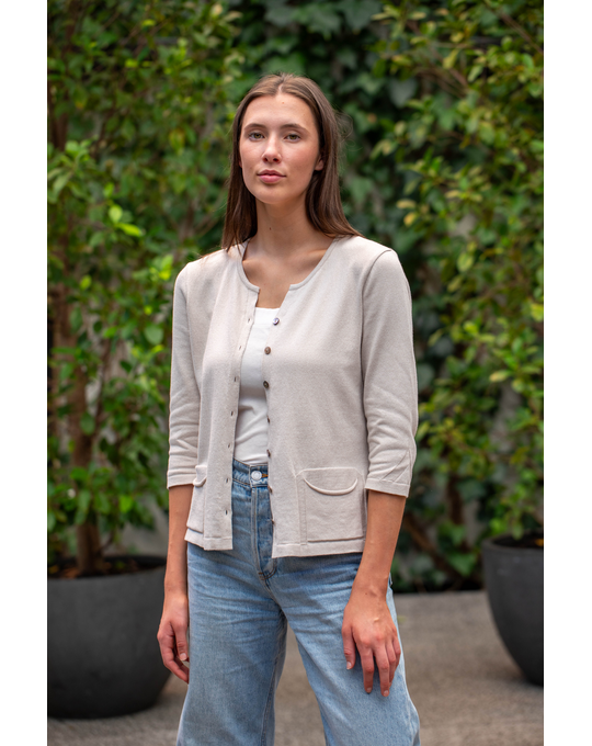 COUNTRY LAINE POCKET CARDI