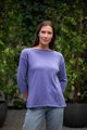 COUNTRY LAINE 3/4 SLEEVE REVERSIBLE SWEATER