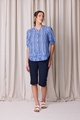 NEWPORT SHORE STRIPE BLOUSE