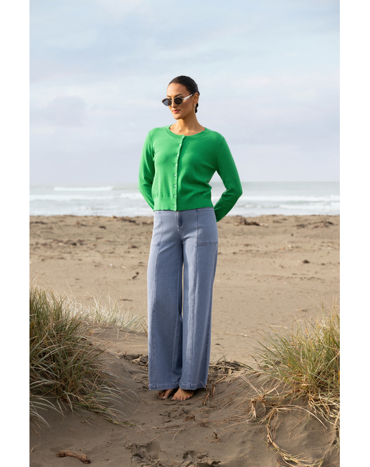 KNEWE VALE JEAN - WIDE LEG FULL LENGTH