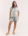 ELM JADE PRINTED DENIM SHIRT