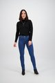 VASSALLI BASKET WEAVE POCKET SKINNY LEG JEAN