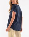 ELM RIB FUNDAMENTAL V NECK TEE