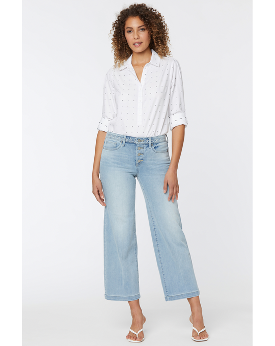 teresa wide leg ankle jeans
