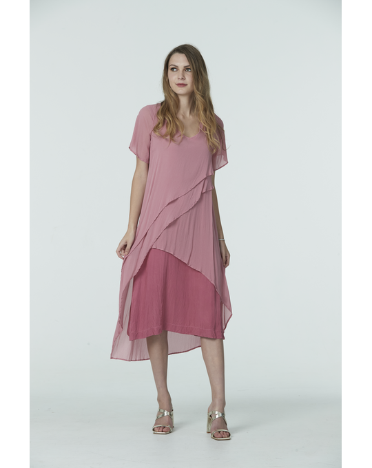 OBI WHISPER LAYER DRESS