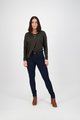 VASSALLI BASKET WEAVE POCKET SKINNY LEG JEAN