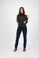 VASSALLI SLIM LEG FULL LENGTH HIGH RISE JEAN WITH HEAVY TOP STITCH