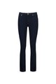 VASSALLI SLIM LEG FULL LENGTH HIGH RISE JEAN WITH HEAVY TOP STITCH