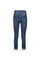 VASSALLI SKINNY LEG ANKLE GRAZER HIGH RISE JEAN WITH FOLDED CUFF